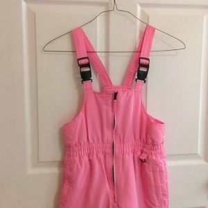 3//$45 Girls XL snowpants. Pretty pink color. Only worn one time before grown o…